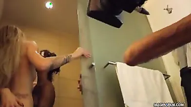 America?s top pornstars kneel before Mick Blue?s big german