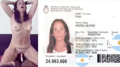 La puta de Andrea Fama, milf argentina caliente