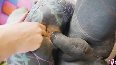 Anuskatzz Is Getting Stuffed With Lily Lus Cock And Miss Floras Strapon