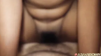 Chubjang On Asian Sex Diary - Tight n Hairy - 4min Clip