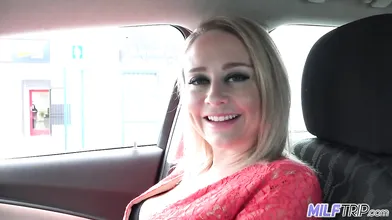 Lusty MILF's Hot Ride