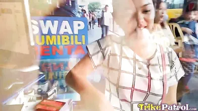 Celine 2 on Trike Patrol - Trailer