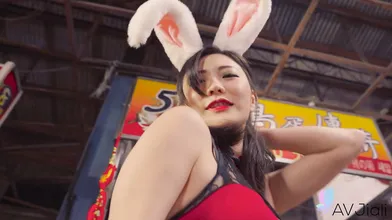 Welcome to our bunny model Mio