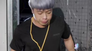 Xiang Xiang wears thong panties and gets lots of attention