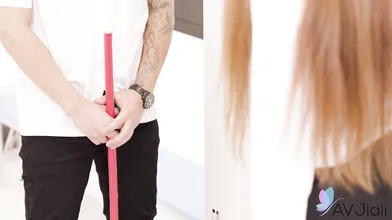 Spying at work in the changing room at Princess Dolly getting naked