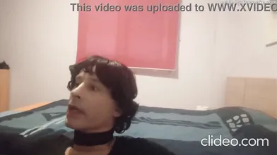 LA casada infiel  Vicenta Tragandose la leche de su cliente para alimentarse con ella