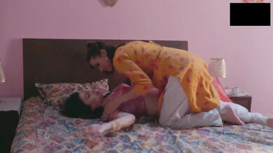 Indian Bored Housewives Fills Theirdesires With Lesbian Love - Web Series Scenes