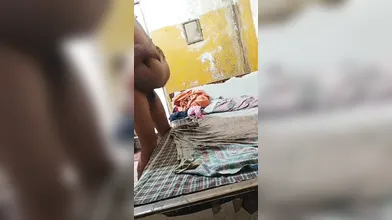 Cute Brahmin Girl Standing Fuck By Saho At Oyo Hotel Reshmi