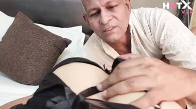 Indian Bahu Get Fucked In Her Tight Pussy By Old Sasur Ji During Daytime