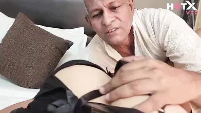 Indian Bahu Get Fucked In Her Tight Pussy By Old Sasur Ji During Daytime