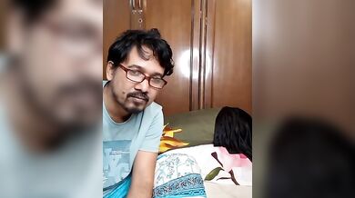 Desi Couple Playing