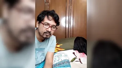 Desi Couple Playing