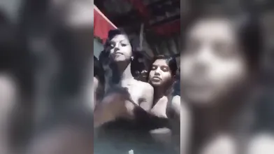 Desi Horny Cousin Step Sisters Having Fun Together