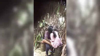 Desi Lovers In Park Sex