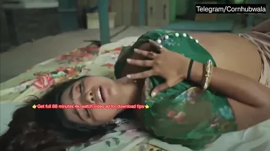 Bharti Jha Nude Boob Show With Sasur Ji Indian Web Series