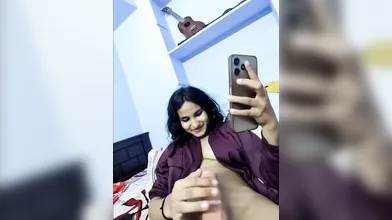 Ladki Ne Dikhaya Boyfriend Ko Nakli Lund