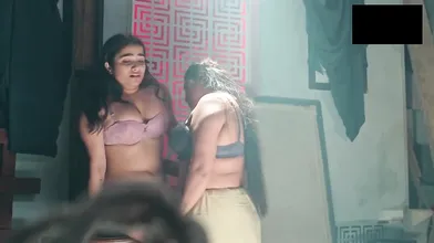 Horny Indian Maid Turned On By Lesbian Affair - Indian Web Series