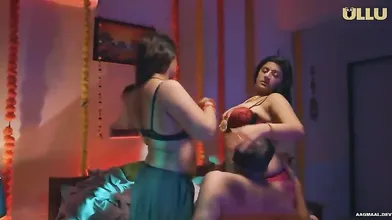 Maa Beti Or Damad Adult Web Series Threesome Sex